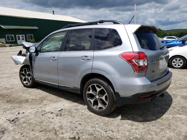 JF2SJGWC0FH510182 - 2015 SUBARU FORESTER 2.0XT TOURING SILVER photo 2