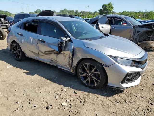 SHHFK7H47JU410428 - 2018 HONDA CIVIC SPORT SILVER photo 4