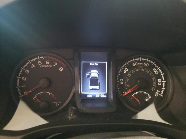 5TFSX5EN3JX060921 - 2018 TOYOTA TACOMA ACCESS CAB ვერცხლისფერი ფოტო 9