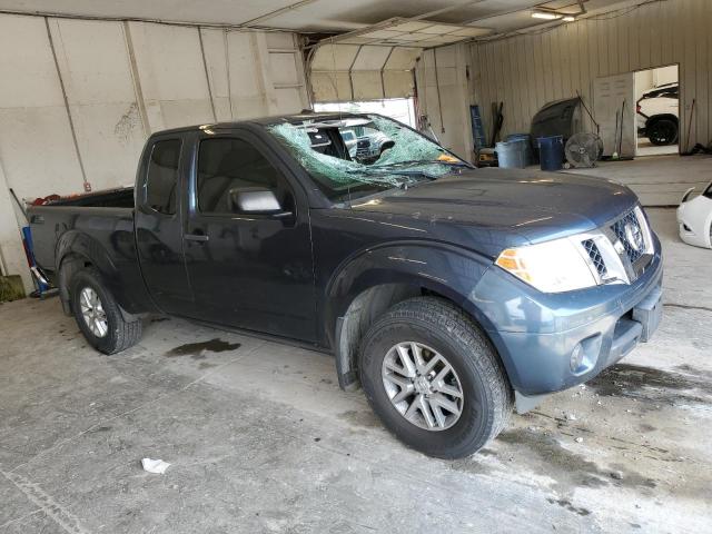 1N6AD0CW9EN754689 - 2014 NISSAN FRONTIER SV BLUE photo 4