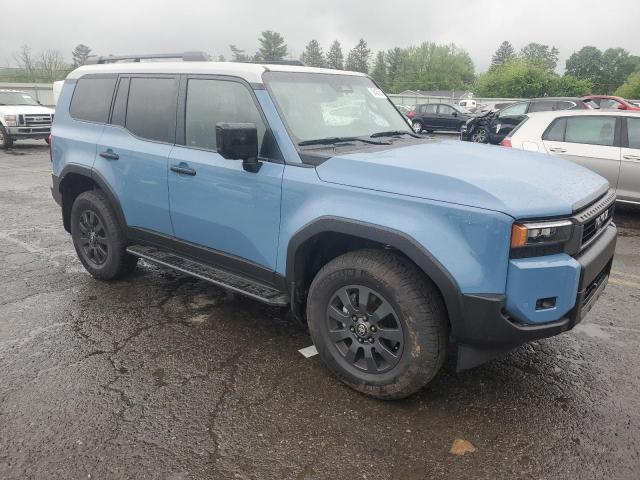 JTEABFAJ6SK030518 - 2025 TOYOTA LAND CRUIS BASE Niebieski zdjęcie 4