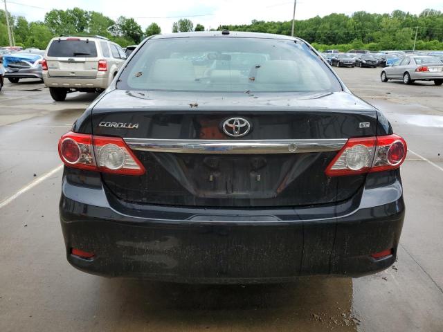 JTDBU4EE9BJ097401 - 2011 TOYOTA COROLLA BASE BLACK photo 6