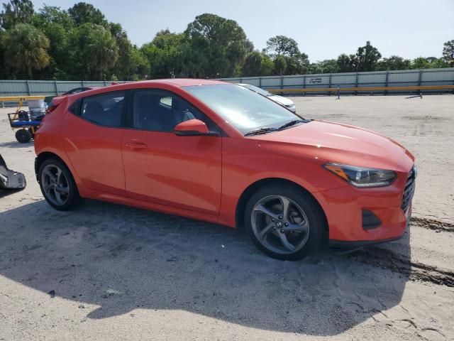 KMHTG6AF8LU027292 - 2020 HYUNDAI VELOSTER BASE ORANGE photo 4