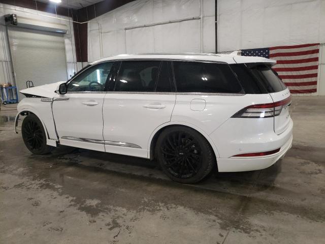 5LM5J7XC9NGL03751 - 2022 LINCOLN AVIATOR RESERVE WHITE photo 2