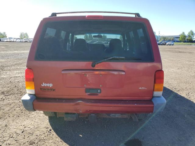 1J4FF68S5XL629239 - 1999 JEEP CHEROKEE SPORT RED photo 6