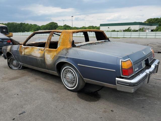 1G3AY37YXEX399315 - 1984 OLDSMOBILE DELTA 88 ROYALE BROUGHAM BURN photo 2