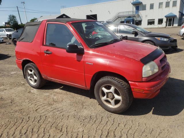 2S3TA52C7X6106298 - 1999 SUZUKI VITARA JA RED photo 4