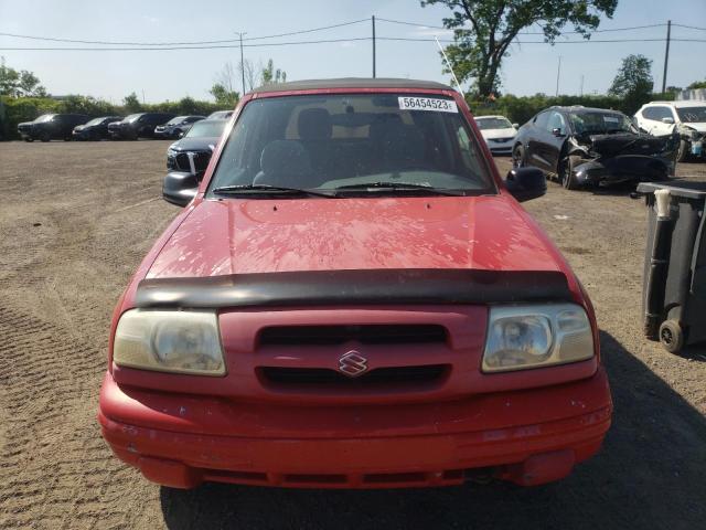 2S3TA52C7X6106298 - 1999 SUZUKI VITARA JA RED photo 5