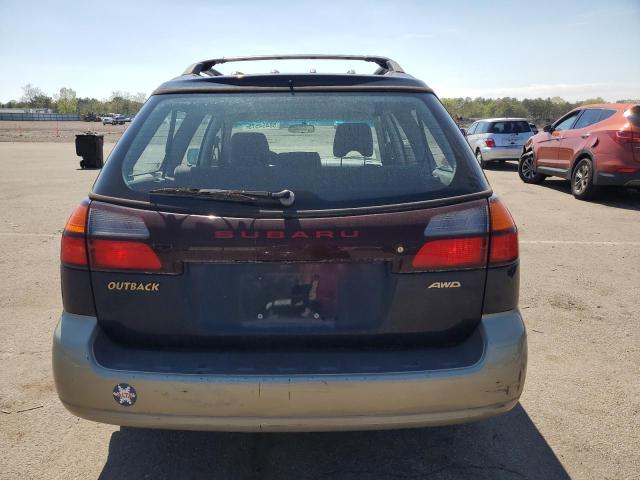 4S3BH675226626087 - 2002 SUBARU LEGACY OUTBACK AWP ლურჯი ფოტო 6