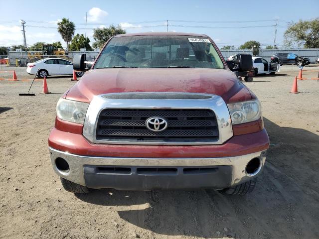 5TFSV54197X001885 - 2007 TOYOTA TUNDRA DOUBLE CAB SR5 RED photo 5