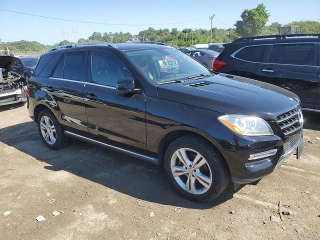 4JGDA5HB6FA617810 - 2015 MERCEDES-BENZ ML 350 4MATIC BLACK photo 4