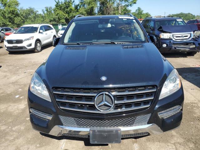 4JGDA5HB6FA617810 - 2015 MERCEDES-BENZ ML 350 4MATIC BLACK photo 5
