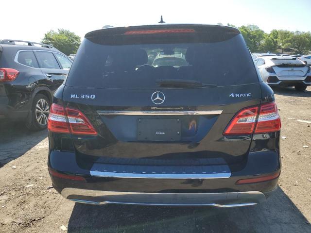 4JGDA5HB6FA617810 - 2015 MERCEDES-BENZ ML 350 4MATIC BLACK photo 6