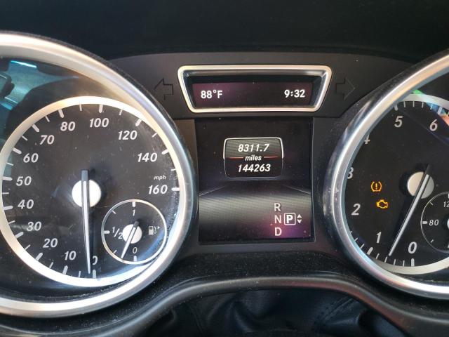 4JGDA5HB6FA617810 - 2015 MERCEDES-BENZ ML 350 4MATIC BLACK photo 9