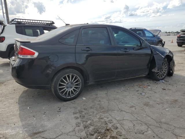 1FAHP35N98W175754 - 2008 FORD FOCUS SE BLACK photo 3