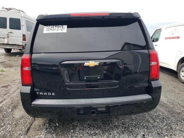 1GNSKBKCXKR608040 - 2019 CHEVROLET TAHOE K1500 LT BLACK photo 6