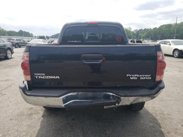 3TMJU62N25M002261 - 2005 TOYOTA TACOMA DOUBLE CAB PRERUNNER BLACK photo 6