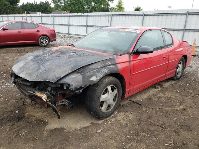 2G1WX15K729280782 - 2002 CHEVROLET MONTE CARL SS RED photo 1