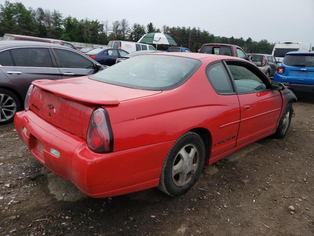 2G1WX15K729280782 - 2002 CHEVROLET MONTE CARL SS RED photo 3