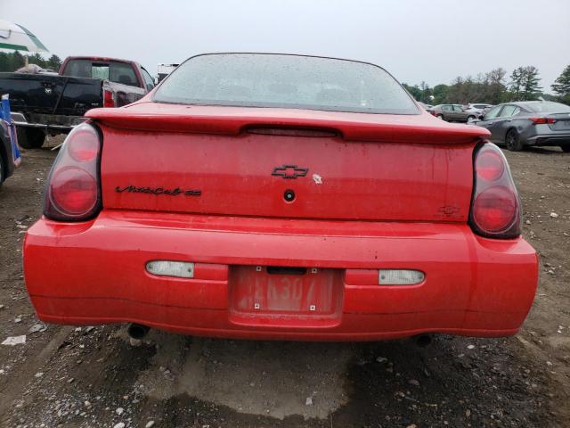 2G1WX15K729280782 - 2002 CHEVROLET MONTE CARL SS RED photo 6