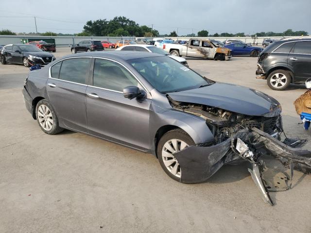 1HGCR2F87DA234746 - 2013 HONDA ACCORD EXL GRAY photo 4