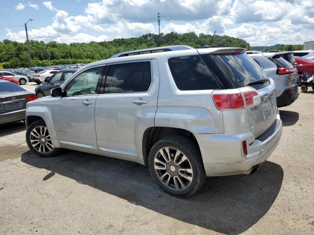 2GKFLVE38G6306340 - 2016 GMC TERRAIN DENALI SILVER photo 2