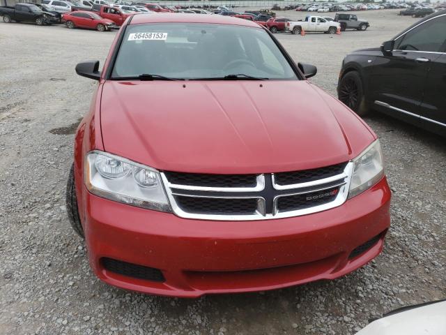 1C3CDZAB4DN688314 - 2013 DODGE AVENGER SE 红色 照片 5