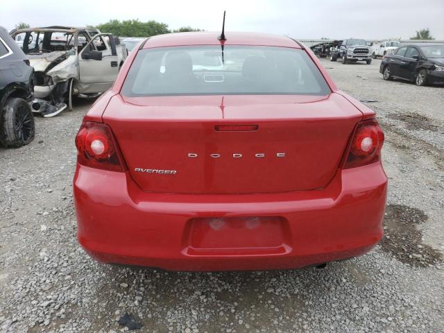 1C3CDZAB4DN688314 - 2013 DODGE AVENGER SE 红色 照片 6