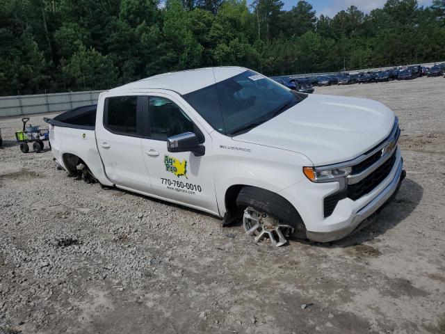 3GCPACEK7PG288757 - 2023 CHEVROLET SILVERADO C1500 LT WHITE photo 4