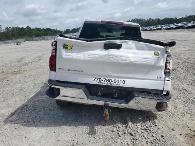 3GCPACEK7PG288757 - 2023 CHEVROLET SILVERADO C1500 LT WHITE photo 6