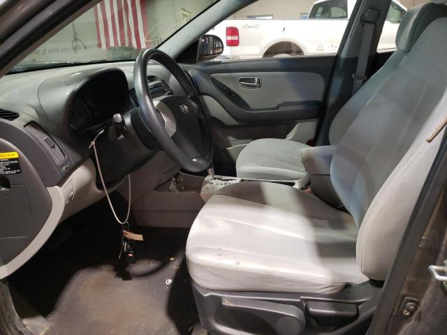 KMHDU46D98U500049 - 2008 HYUNDAI ELANTRA GLS GRAY photo 7