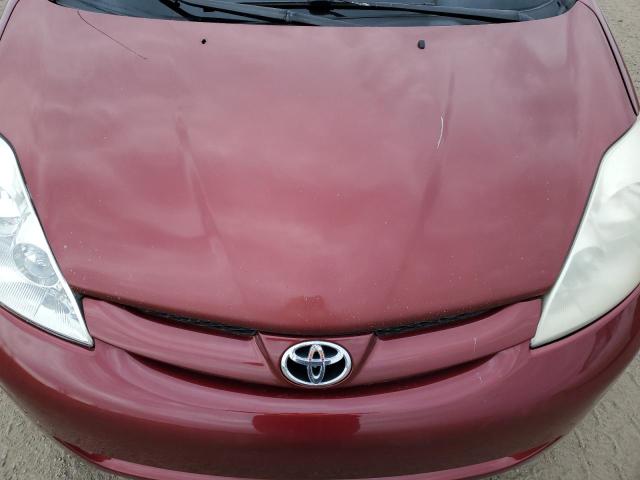 5TDJK4CC6AS033255 - 2010 TOYOTA SIENNA LE RED photo 12