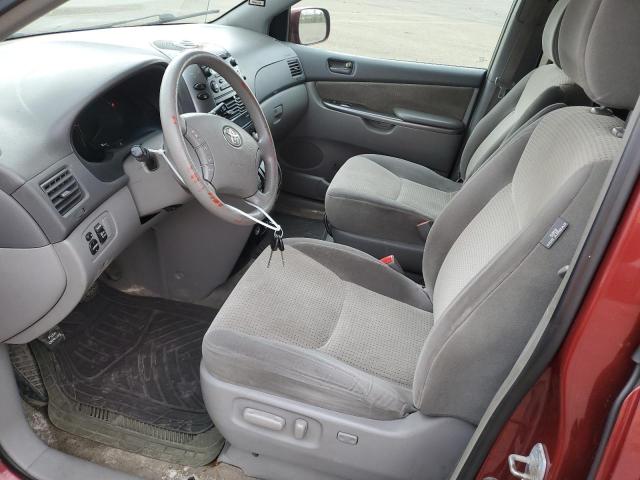 5TDJK4CC6AS033255 - 2010 TOYOTA SIENNA LE RED photo 7