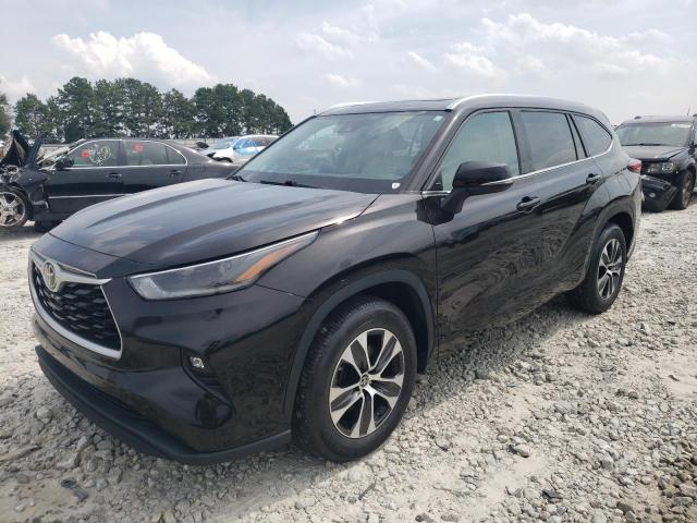 5TDGZRAH0MS057668 - 2021 TOYOTA HIGHLANDER XLE Սև լուսանկար 1