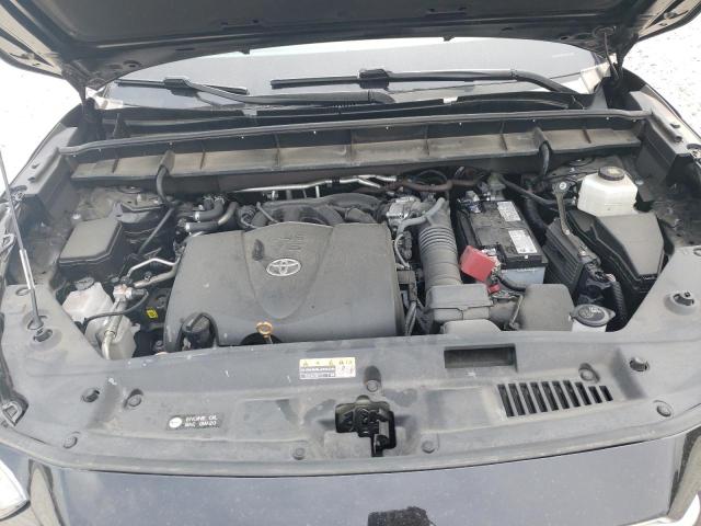 5TDGZRAH0MS057668 - 2021 TOYOTA HIGHLANDER XLE Սև լուսանկար 12