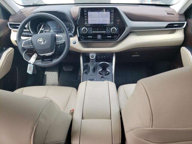 5TDGZRAH0MS057668 - 2021 TOYOTA HIGHLANDER XLE Սև լուսանկար 8