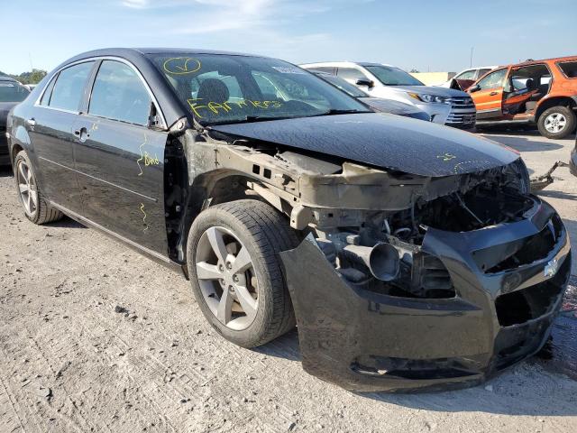1G1ZC5EU4CF145141 - 2012 CHEVROLET MALIBU 1LT BLACK photo 1