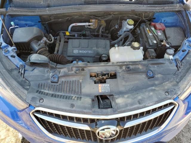 KL4CJCSB7JB526085 - 2018 BUICK ENCORE ESSENCE BLUE photo 12