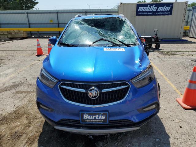 KL4CJCSB7JB526085 - 2018 BUICK ENCORE ESSENCE BLUE photo 5