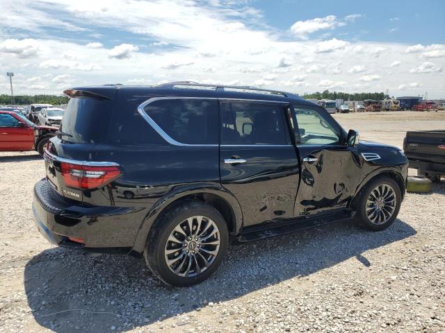 JN8AY2DA4P9403307 - 2023 NISSAN ARMADA PLATINUM Schwarz Foto 3