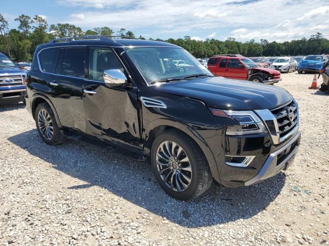 JN8AY2DA4P9403307 - 2023 NISSAN ARMADA PLATINUM Schwarz Foto 4