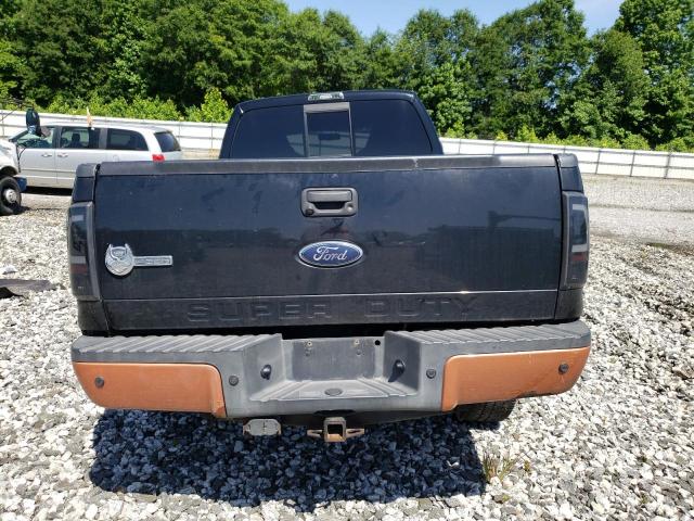 1FTSW21R98ED53030 - 2008 FORD F250 SUPER DUTY BLACK photo 6