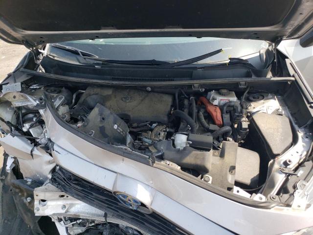 4T3LWRFV6MU045710 - 2021 TOYOTA RAV4 LE 银色 照片 12