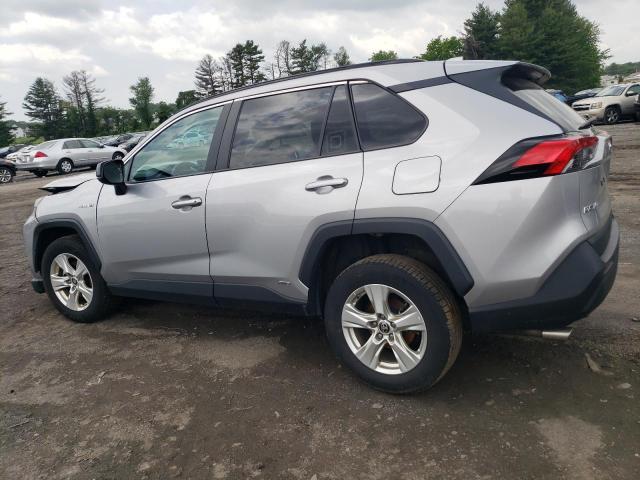 4T3LWRFV6MU045710 - 2021 TOYOTA RAV4 LE 银色 照片 2