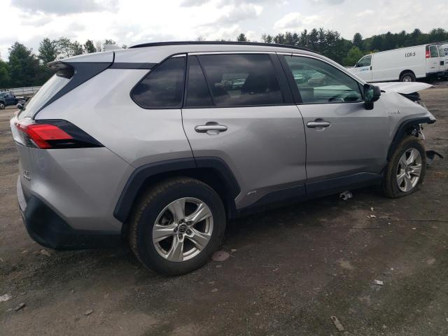 4T3LWRFV6MU045710 - 2021 TOYOTA RAV4 LE 银色 照片 3