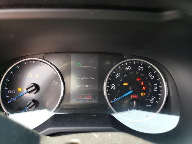 4T3LWRFV6MU045710 - 2021 TOYOTA RAV4 LE 银色 照片 9