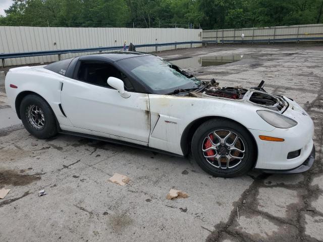 1G1YL2DE5D5100012 - 2013 CHEVROLET CORVETTE Z06 WHITE photo 4