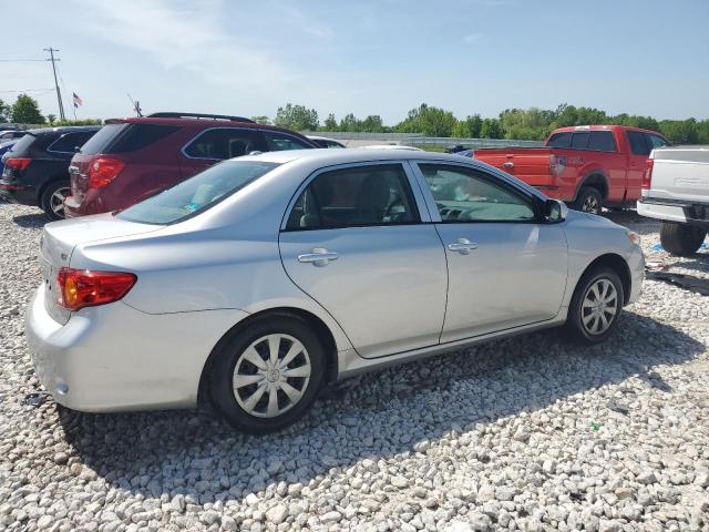 JTDBL40E899082295 - 2009 TOYOTA COROLLA BASE SILVER photo 3