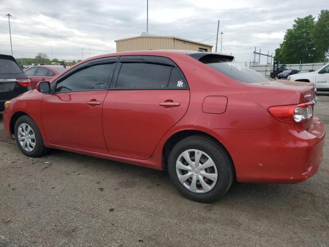 2T1BU4EE2BC711717 - 2011 TOYOTA COROLLA LE BASE MAROON photo 2