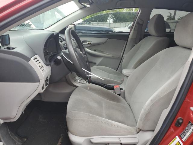 2T1BU4EE2BC711717 - 2011 TOYOTA COROLLA LE BASE MAROON photo 7